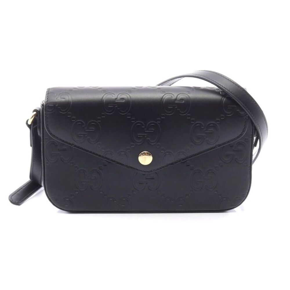 Gucci GG Super Mini Leather Shoulder Bag